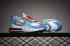 Nike React Air Max 270 White Blue Red Running Shoes Wmns AO6174-300