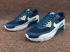 Nike Air Max 1 Ultra 2 Essential Navy White Gold Men Shoes 875695-401