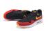 Nike Air Max 1 Ultra Flyknit Men Running Shoes Black Red Orange 843384-013
