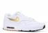Air Max 90 1 White Black Gold Metallic AJ7695-102