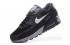 Nike Air Max 90 Classic black Carbon gray men Running Shoes 537384-063