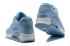 Nike Air Max 90 blue white men Running Shoes 537394-113