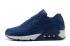 Nike Air Max 90 deep blue white Running Shoes 537394-115