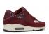Nike Wmns Air Max 90 Se Sail Night Maroon Red Team 881105-600