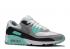 Nike Wmns Air Max 90 White Turquoise Grey Particle CD0490-104
