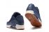 Nike AIR MAX 90 LTHR deep blue men running shoes 700155-401