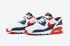 Nike Air Max 90 FlyEase USA White Obsidian University Red CU0814-104