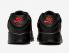 Nike Air Max 90 GS Triple Swooshes Black Red Smoke Grey DX9272-001