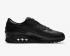 Nike Air Max 90 Leather Triple Black Running Shoes CZ5594-001