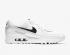 Wmns Nike Air Max 90 White Black Running Shoes CQ2560-101