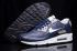 Nike Air Max 90 Essential Leather Obsidian White Wolf Grey Gold Loden 652980-400