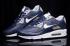 Nike Air Max 90 Essential Leather Obsidian White Wolf Grey Gold Loden 652980-400