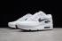 Nike Air Max 90 Essential Men Running Shoes White Black 325213-131