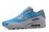 Nike Air Max 90 Ultra 2.0 Essential blue gray white Running Shoes 875695-001