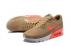 Nike Air Max 90 Ultra 2.0 Essential brown orange white women Running Shoes 881106-100