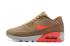 Nike Air Max 90 Ultra 2.0 Essential brown orange white women Running Shoes 881106-100