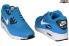 Nike Air Max 90 Ultra Essential Heritage Cyan White Black Running Shoes 819474-401