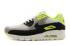 Nike Air Max 90 BR Breeze White Dark Grey Wolf Flu Green Shoes 644204-107