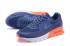 Nike Air Max 90 Ultra Essential Women Shoes Legend Blue Lava Sun Orange 724981-400