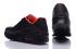 Nike Air Max 90 Ultra Moire Triple Black Red Men Running Shoes Sneakers 819477-012