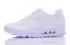 Nike Air Max 90 Ultra Moire Triple White Men Running Shoes Sneakers 819477-111