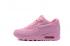 Nike Air Max 90 Woven Women Shoes Women Training Running Shoes Light Pink 833129-012