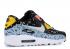 Nike Air Max 90 Premium Ocean Bliss Crimson Black Sail 700155-405