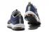 Nike Air Max 97 Running Men Shoes Deep Blue White Yellow 918356-400