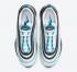 Nike Air Max 97 White Black Laser Blue Running Shoes CZ8682-100