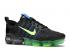 Nike Air Vapormax Flyknit 3 Gs Black Ghost Green Blue Light Fireberry Photo DD9718-001