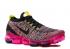 Nike Wmns Air Vapormax Flyknit 3 Black Pink Blast Turquoise Hyper AJ6910-006