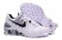 Nike Air Shox Avenue 803 white black Silver men Shoes
