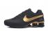 Nike Air Shox Deliver 809 Men Running shoes Black Gold