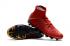 Nike Hypervenom Phantom III FG Red yellow Men football shoes