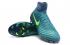 Nike Magista Obra II FG Soccers Football Shoes ACC Dark Green Yellow