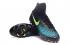 Nike Magista Obra II FG Soccers Shoes ACC Waterproof Black Green Yellow