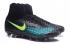 Nike Magista Obra II FG Soccers Shoes ACC Waterproof Black Green Yellow