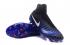 Nike Magista Obra II FG Soccers Shoes ACC Waterproof Black Royalblue