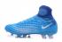 Nike Magista Obra II FG Soccers Shoes ACC Waterproof Blue White