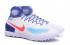 Nike Magista Obra II TF Soccer Shoes ACC Waterproof White Blue Orange