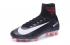 NIke Mercurial Superfly V FG ACC waterproof black white red classical match colours Football shoes