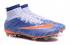 Nike Mercurial Superfly ACC FG CR7 Blue Tint Mango Flyknit Soccers Football Boots 718753-464