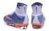 Nike Mercurial Superfly ACC FG CR7 Blue Tint Mango Flyknit Soccers Football Boots 718753-464