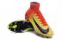 Nike Mercurial Superfly V FG ACC High Football Shoes Soccers Red Yellow