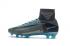 Nike Mercurial Superfly V FG ACC High Soccers Football Shoes Wolf Grey Blue