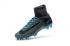 Nike Mercurial Superfly V FG ACC High Soccers Football Shoes Wolf Grey Blue