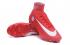 Nike Mercurial Superfly V FG Bayern Munich Soccers Shoes Red White