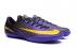 Nike Mercurial Superfly V FG low Assassin 11 broken thorn flat purple yellow football shoes