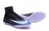 Nike Mercurial X Proximo II TF ACC MD Football Shoes Soccers Black Blue
