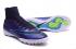 Nike Mercurial x Proximo TF Turf Soccer Boots Shoes Blue Black Volt 718775-400